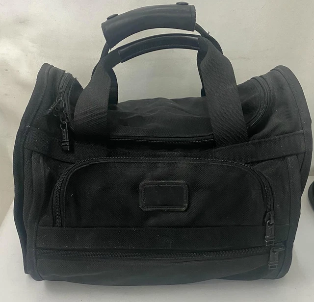 Tumi 14" Soft Travel Black Ballistic Nylon Duffle