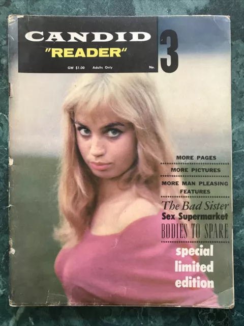 Vintage Erotica Candid “reader” Magazine 03 1961 Cool And Collectible 19 99 Picclick