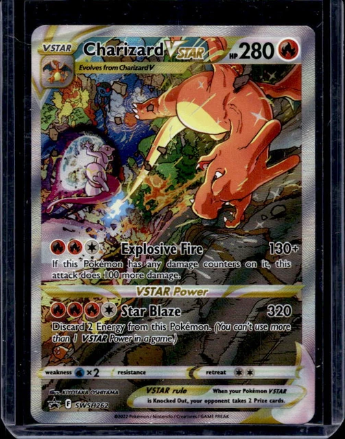 2022 POKEMON SWSH BSP Charizard Vstar Ultra Premium Collection #SWSH262 ...