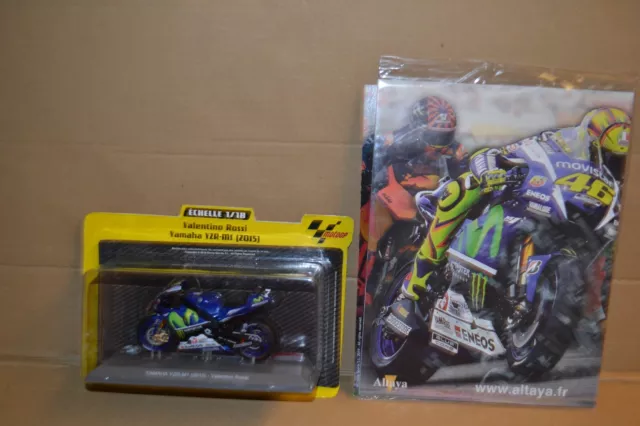 ALTAYA  YAMAHA YZR-M1  DE 2015 ( VALENTINO ROSSI ) au  1/18