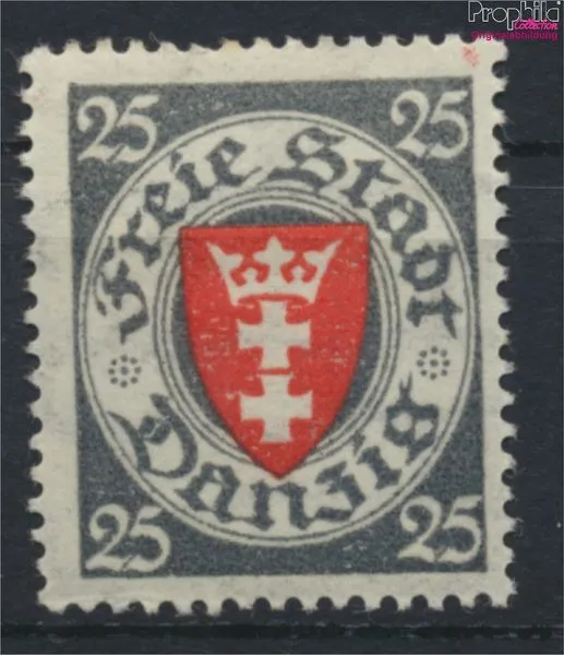 Gdansk 197x Un avec charnière 1924 Crest (9975645