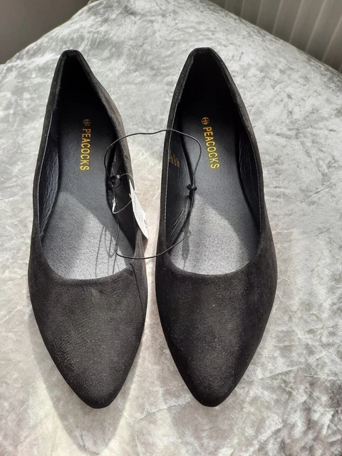 WOMENS SIZE 6 Shoes Black Peacocks New With Tags 5.00 PicClick UK