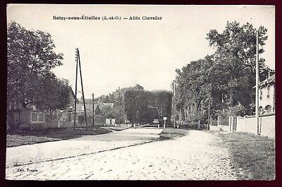 CPA soisy-sous-Etiolles (Essonne) alley knight