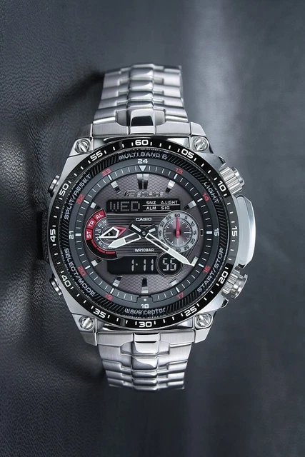 CASIO EDIFICE WAVE Ceptor Multiband Tough Solar ECW M300E Men s