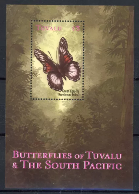 [80.139] Tuvalu : Butterflies - Good Very Fine MNH Sheet