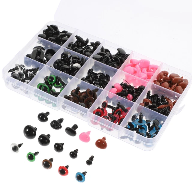 Lot De 100 Nez En Laine Colorés Pour Poupées Peluches – Accessoires DIY Mignons Pour Fabrication Artisanale