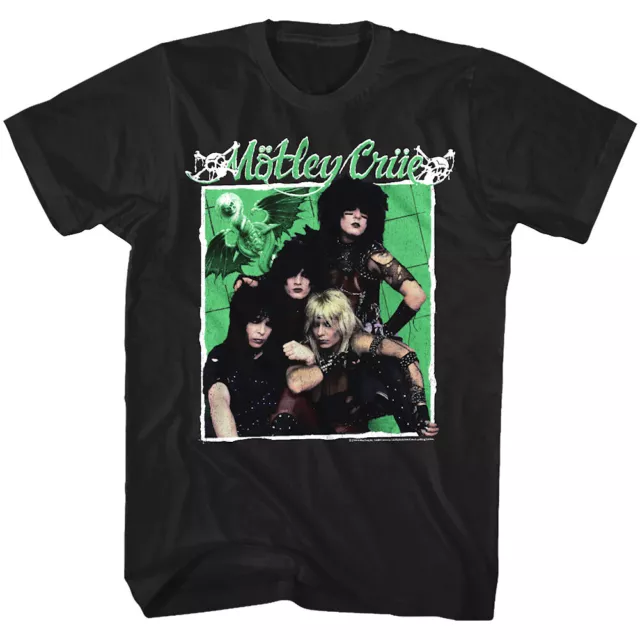 Motley Crue Dr Feelgood Album Band Photo Men's T Shirt Metal Rock Concert Merch