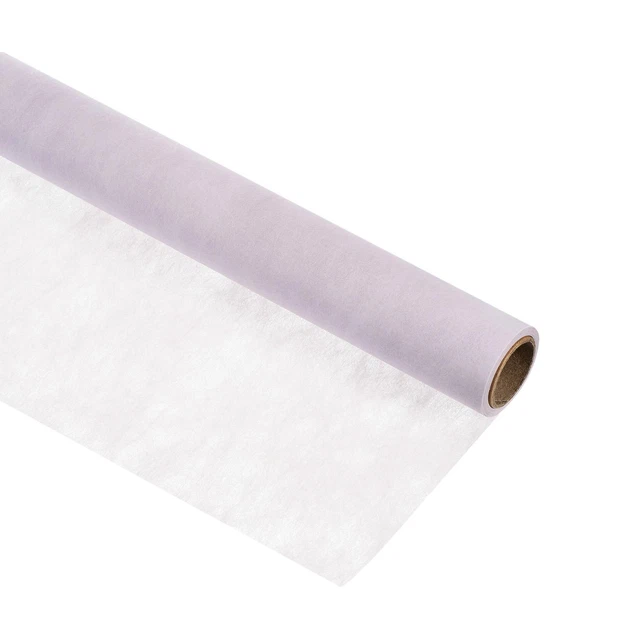 Papel de envolver flores, ramo de 30 pies impermeable de algodón, púrpura