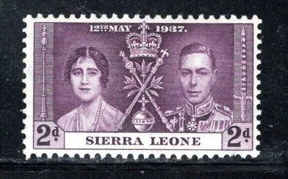 British Sierra Leone Stamps     Mint Hinged  Lot 1393At