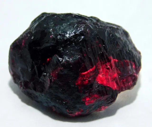 40.70 Ct Natural Garnet Earth Mined Rough CERTIFIED Red Rough Loose Gemstone.