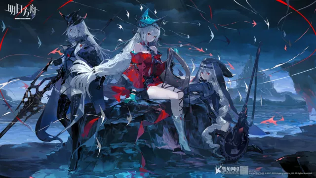 Anime GAME game characters arknights skadi Playmat Gaming Mat Desk