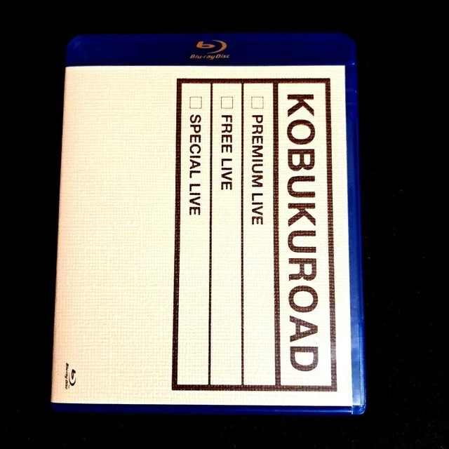 KOBUKUROAD BLU-RAY JAPAN AD Rare Concert Collectible New