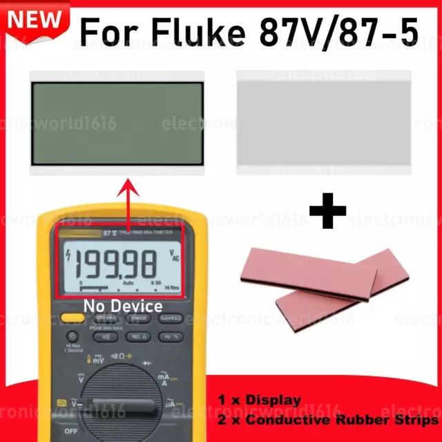 Per Fluke 87V/87-5 TRMS multimetro industriale riparazione schermo display LCD con kit