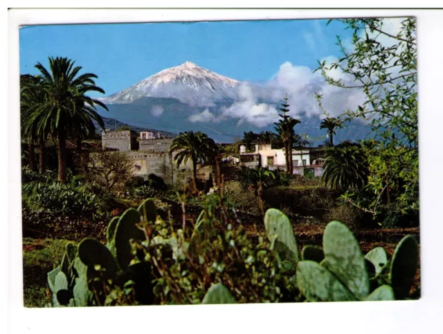 Postcard: Panoramic View of the Teide in the background - Tenerife, Spain