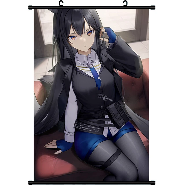 arknights texas Cosplay Posters Home Decor Wall Scrolls Otaku 60x90cm R3