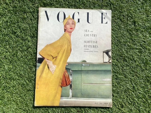 Vogue Magazine Vintage UK Edition July 1950 - Cecil Beaton, Norman Parkinson