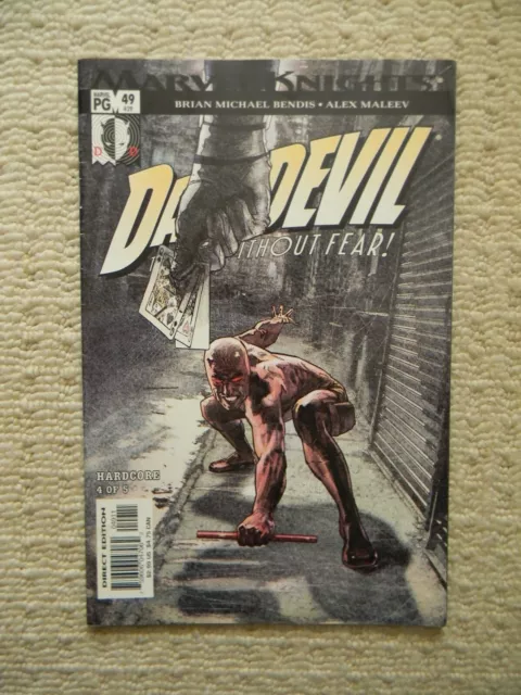 DAREDEVIL VOL.2 # 49 - MARVEL KNIGHTS - SEPT 2003 - SEHR GUTER ZUSTAND/NM - Bullseye Aussehen