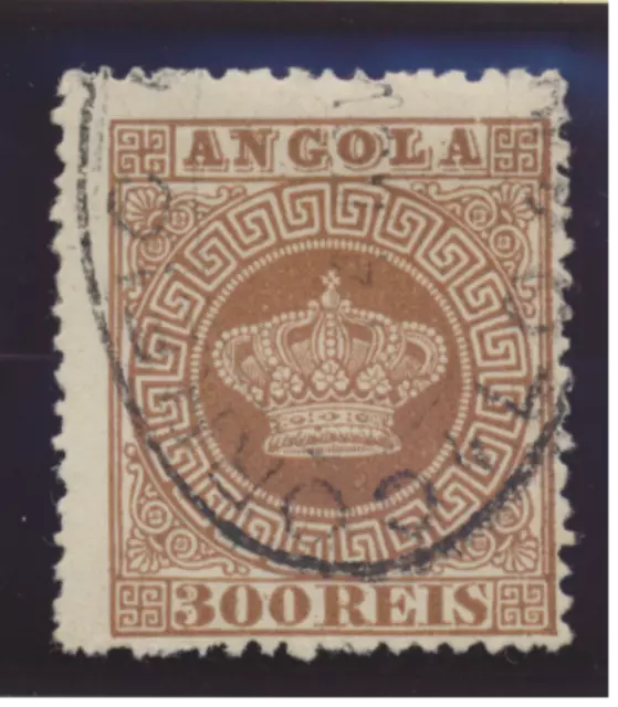 Angola Stamp Scott #9, Used