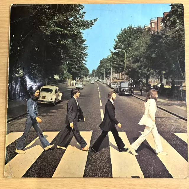 The Beatles Abbey Road UK First Pressing No Her Majesty Low VG+/G+