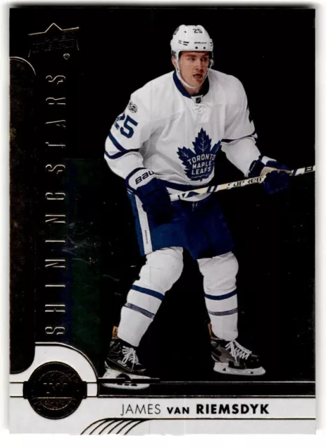 2017-18 Upper Deck Shining Stars James van Riemsdyk Toronto Maple Leafs #SSL-5