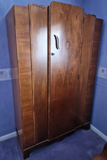 Antique Vintage Wardrobes & Dressing Table Bedroom Furniture Set