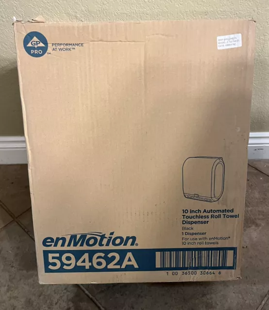 EnMotion 10” Automated Touchless Roll Towel Dispenser Black 59462A