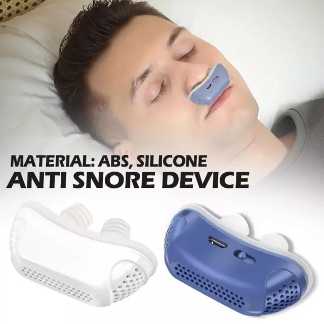 Dispositivo de ayuda para la apnea con clip de silicona antironquidos