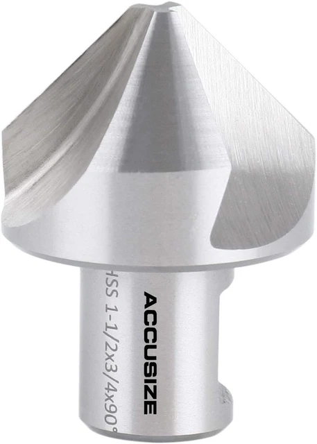 Accusize Industrial Tools 1-1/2'' Hss Countersink for Rota-Cutter, 3/4'' Weldon