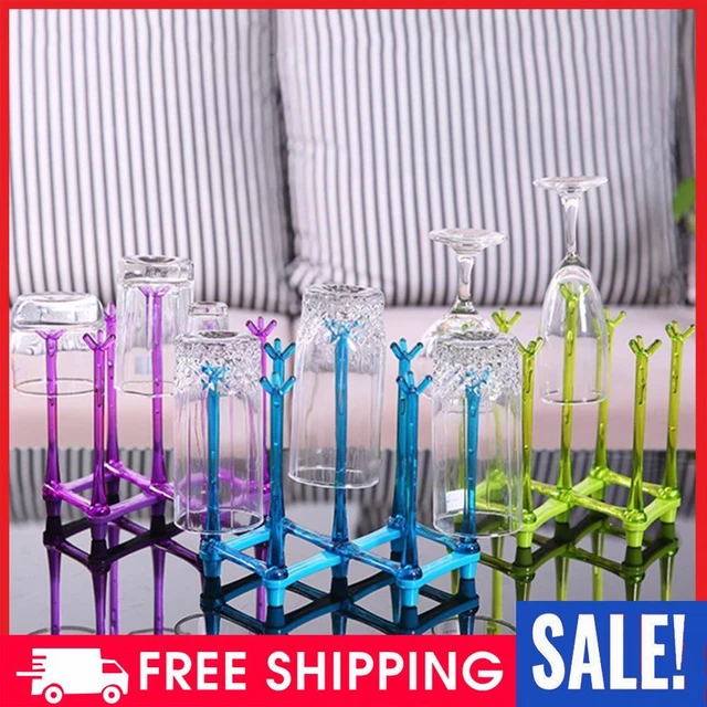 Practical Bottle Drying Holder Stability Glass Drying Drain for Glasses Cups Mug