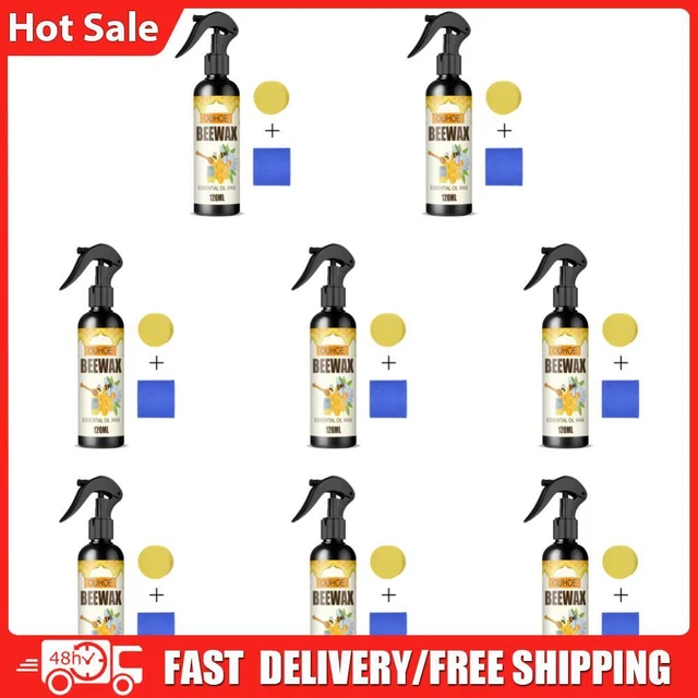120ml Protezione Mobili Lucidatura Usura Spray Cera d'Api Resistente Per Pavimento (B)
