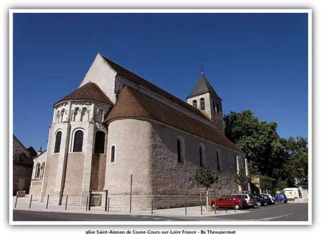 glise Saint-Aignan de Cosne-Cours-sur-Loire France  Church religion
