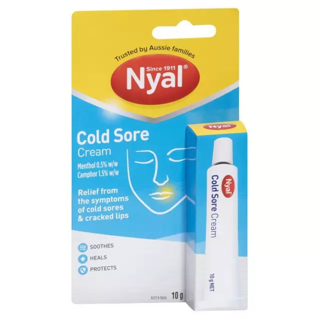 Nyal Cold Sore Cream - 10g