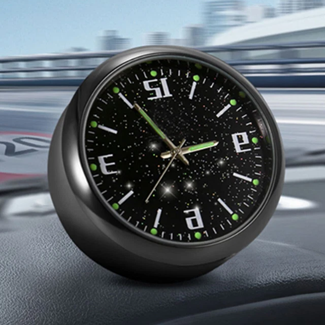Car Clock Dashboard Luminous Pointer Time Digital Display Watch Interior Decor Car Clock Dashboard Luminous Pointer Time Digital Display Watch Interior Decor