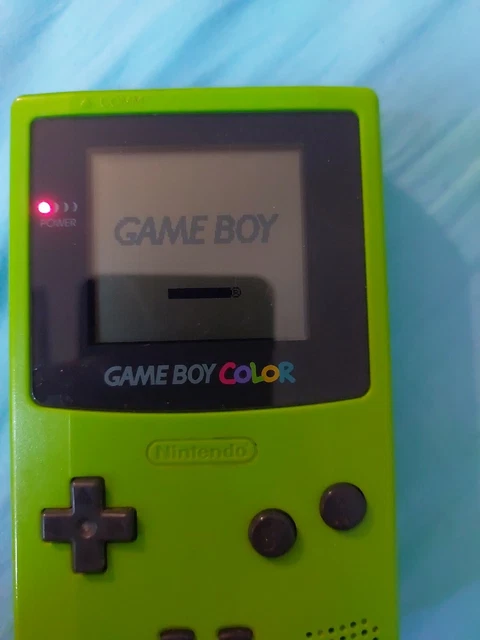 Game Boy Color Verte- Console Portable Nintendo Gameboy CGB-001