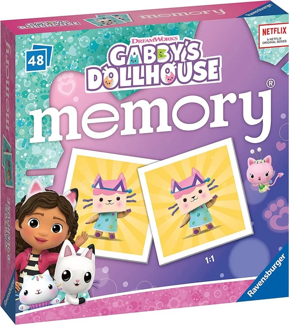 NEUF RAVENSBURGER GABBYS Maison de Poupée Mini Mémori Jeu EUR 20,87 ...