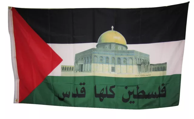 3x5 FREE Palestine Capital Democratic DOME Government Flag 100D