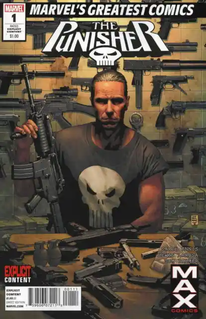 Punisher (7th Series) #1 (2nd) VF/NM; Marvel | MAX Garth Ennis Greatest Comics -