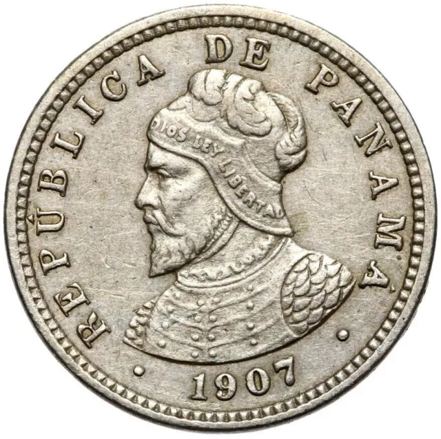 Panama - Coin - 1/2 Medio Centesimo de Balboa 1907 - CONDITION!