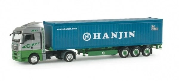 HERPA - CAMION remorque Man TGX XXL aux couleurs du transporteur