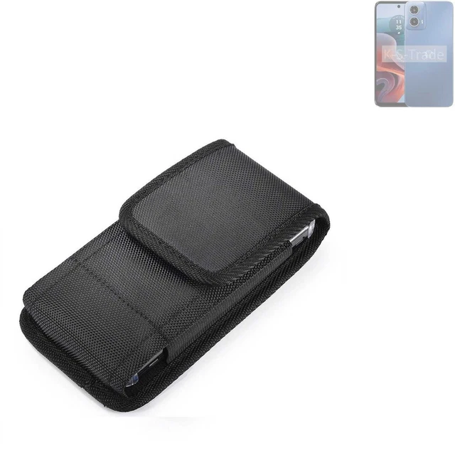 Holster/housse Pour Doogee S40 Pro - étui Ceinture Cuir Artificiel Et Feutre Noir (K-S-Trade)