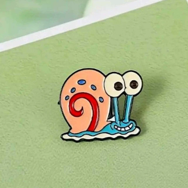 SpongeBob Gary the Snail Enamel Lapel Pin NWT