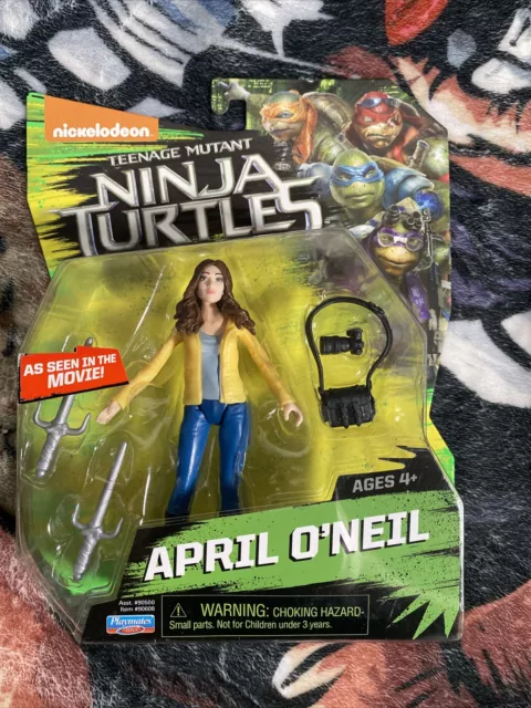Teenage Mutant Ninja Turtles TMNT Movie April O'Neil (2014) Playmates Figure NIP