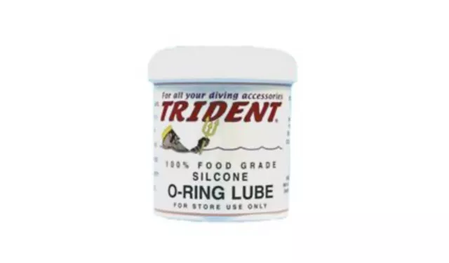 Trident O - Ring Lube 16 oz Silicone Clear Food Grade