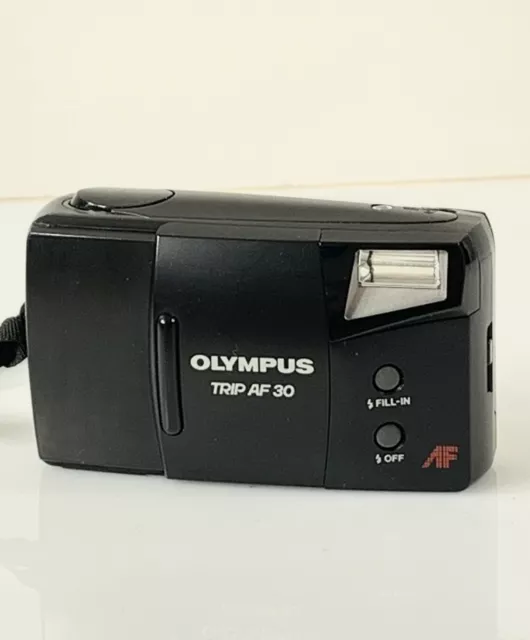 Olympus Trip AF 30 Auto Focus 35mm point & shoot Film camera lomo retro Tested