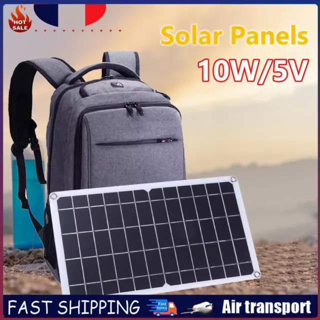5v Solar Power Panel Usb-Type C Solar Battery Foldable Charging Tool for Outdoor