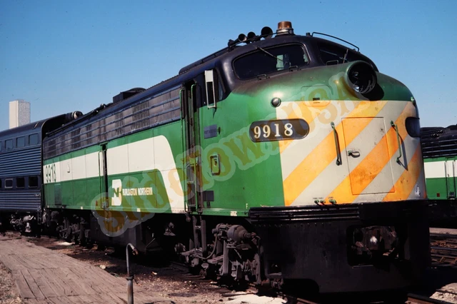 Vintage 1978 Zugrutsche 9918 Burlington Northern Motor X3L027