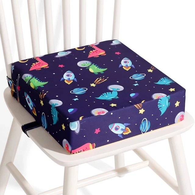 Toddler Booster Seat for Dining Table 45D Cartoon Stronger Support Booster Se...