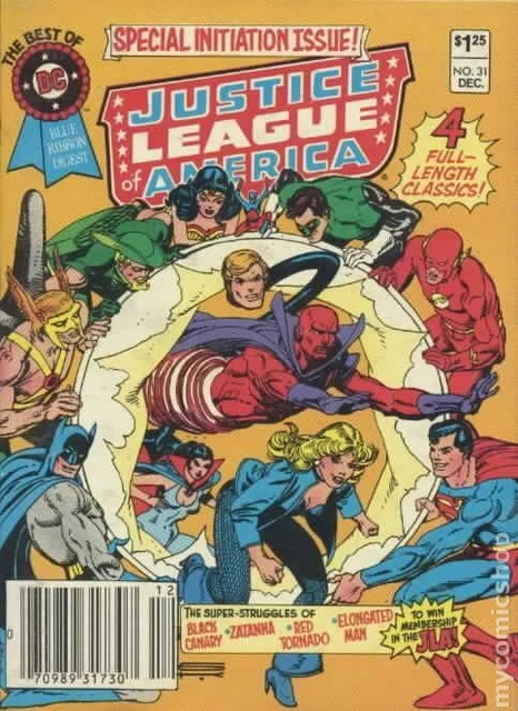 Best of DC Blue Ribbon Digest #31 VG 1982 Stock Image Low Grade