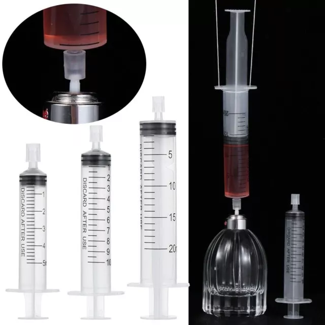 2/4/6PCS Plastic Syringe Perfume Refill Pump Tool Extraction Perfume Dispenser