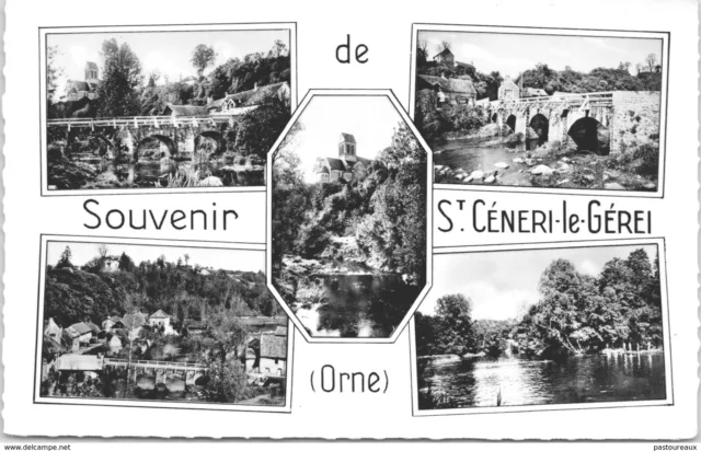 61 SAINT-CENERI-LE-GEREI - Carte souvenir PAST/4384